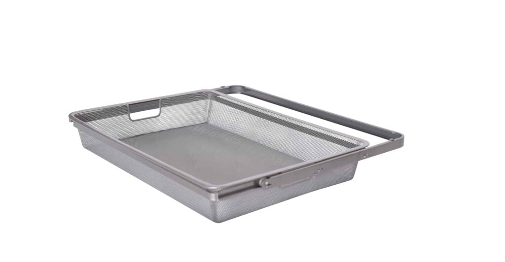EZ701G - SMALL MESH BASKET 85H x609W x 440D